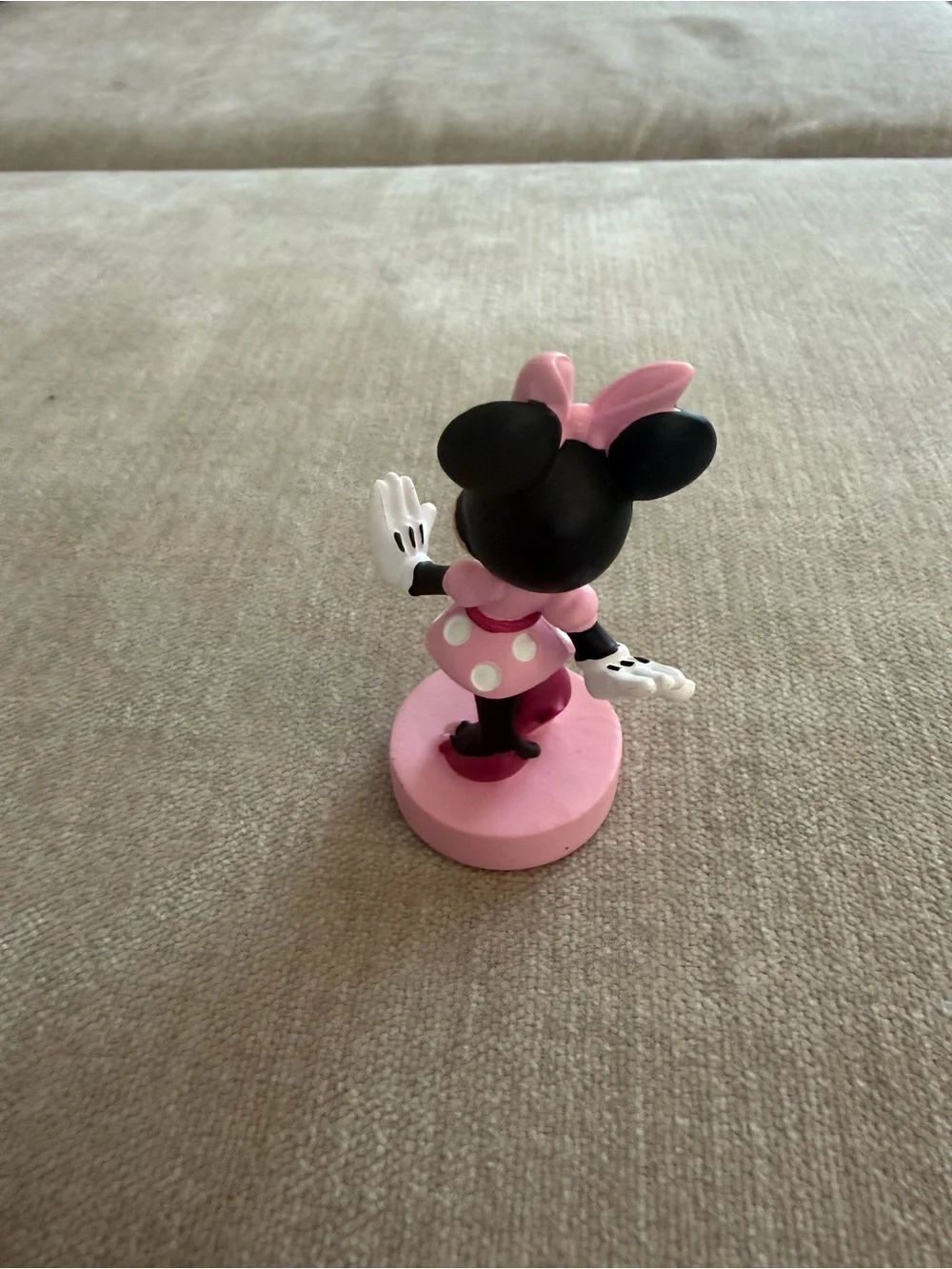Disney Minnie Mouse Pink Polka Dot Figure - Kids Learning Toy